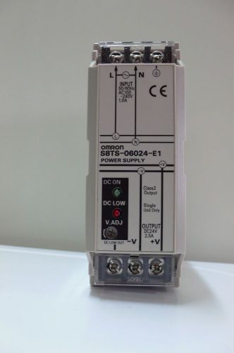 New omron s8ts-06024-e1/ed2 power supply 24vdc 60w , for automation. for sale