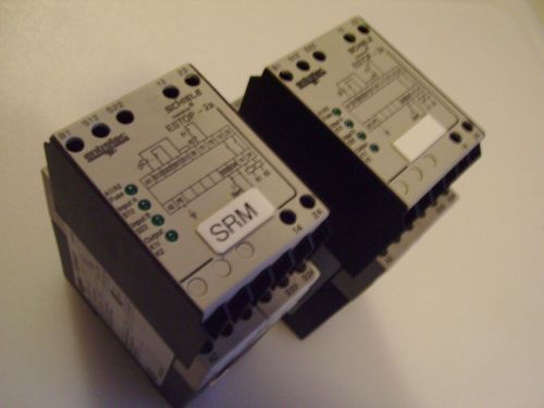 Entrelec schiele high speed relay / contactor estop-2a 2.450.803.00 set of 2 for sale