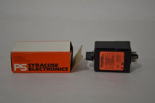 NEW SYRACUSE ELECTRONICS TER-00347 TIMER 115V-AC 1200SEC D326196