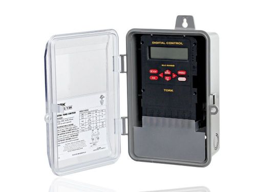 NSI Tork ELC72PC/208-240 Time Switch, 208-240 VAC TWO Channel SPDT