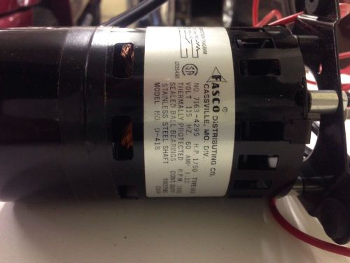 Fasco 1/50 hp 115 v 1500 rpm electric motor for sale
