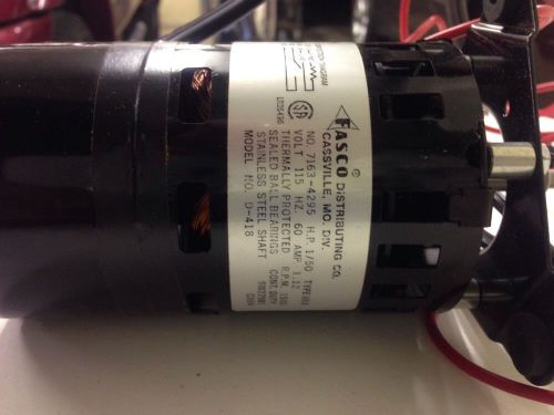 Fasco 1/50 Hp 115 V 1500 Rpm Electric Motor