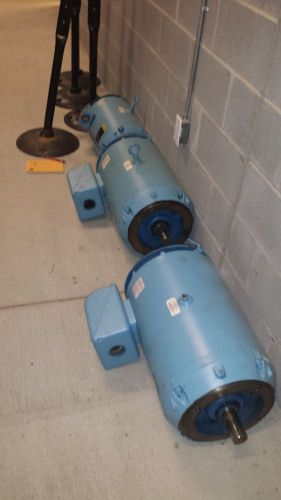 used 2 230V/460 VOLT BALDOR INDUSTRIAL MOTORS  40HP  1 230V/460 VOLT 25 HP