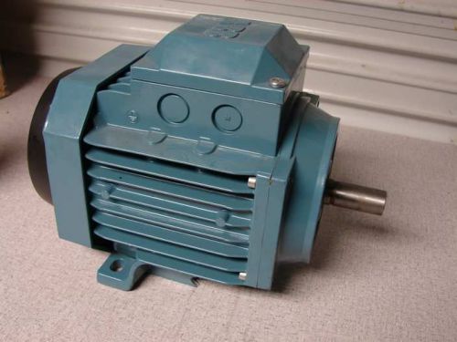 Abb metric motor 460v 3 phase 1 hp 3gva082343-asb for sale