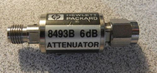 HP Agilent 8493B 6dB Attenuator DC to 18 GHz SMA 429