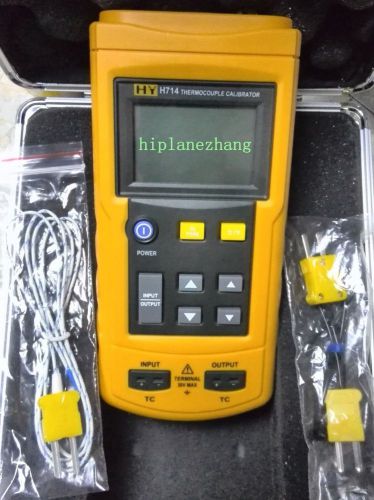 Thermocouple j k t e n r s b process calibrator simulator meter tester 714 for sale