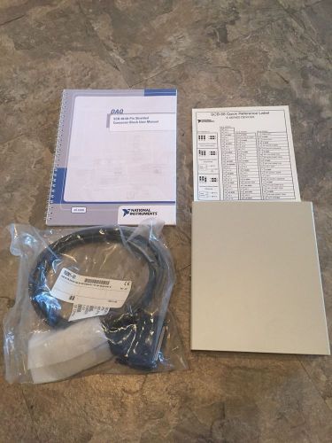 National Instruments NI SCB-68 , Cable, Manual. New ,Cable In Sealed Bag