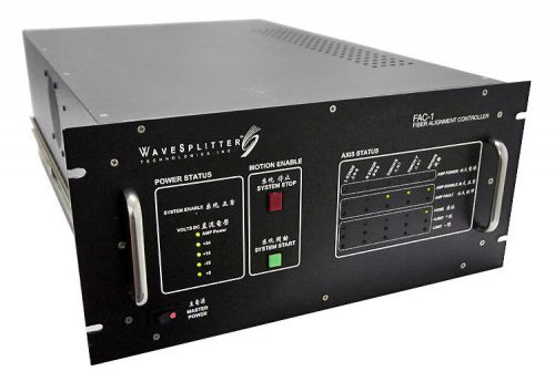 Wavesplitter FAC-1 5U 19&#034; Fiber Optic Alignment System Controller Rack Mount