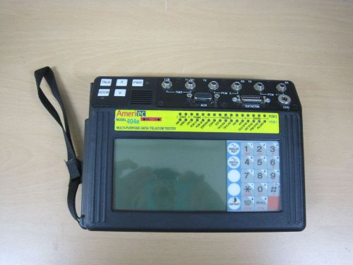 AMERITEC AM 404E Multi Purpose Telecom Tester(As-is &amp; Just for parts)