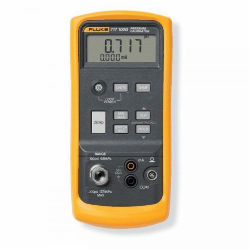 Fluke 717-100g  pressure calibrator 100 psig us authorized distributor / new for sale
