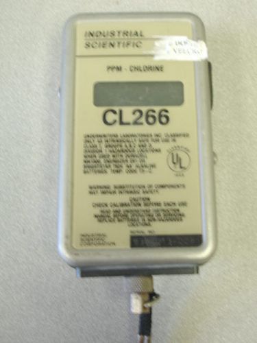 Industrial Scientific CL266 Chlorine Gas Monitor