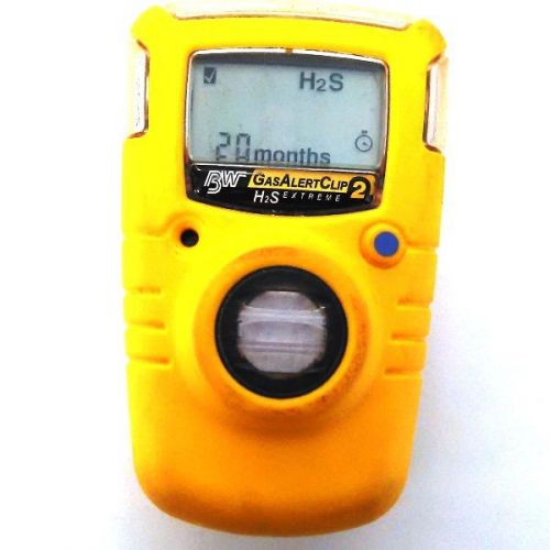 Bw gasalertclip 2 h2s extreme gas detector (ga24xt-h) for sale