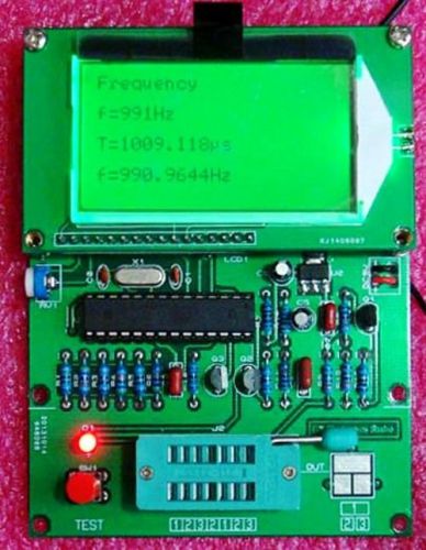 GM328 transistor tester/ ESR table/LCR table/frequency meter/square wave generat