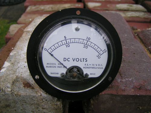 Old Honeywell Volt DC Gauge Meter