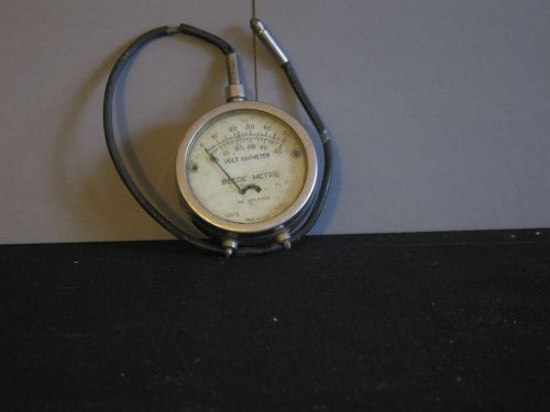 Vintage BEEDE METER Volt Ampere Pocket DC Meter