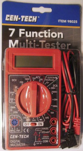 Digital multi tester meter tube guitar amp bias diodes battery ohms voltage new for sale
