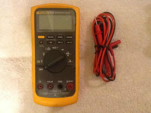 Fluke-87 Multimeter With Fluke Leads