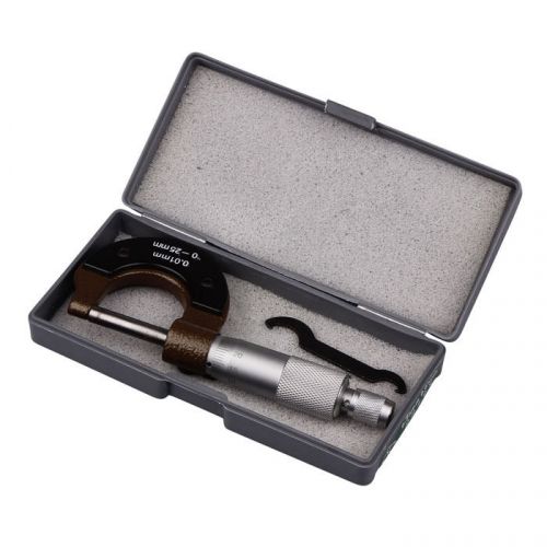 0-25MM Inlaid Alloy Calipers Outside Gauge Micrometer Thickness  Hottest