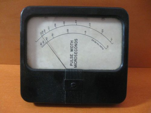 Simpson Electric Co Vintage Pulse Width Microseconds Meter Made in USA