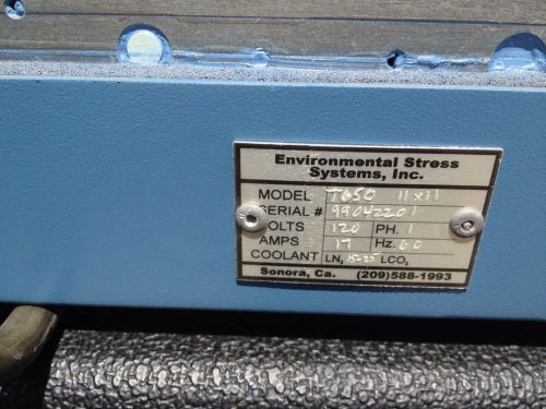 Environmental Stress Systems T650 Thermal Platform (hot/cold Plate)