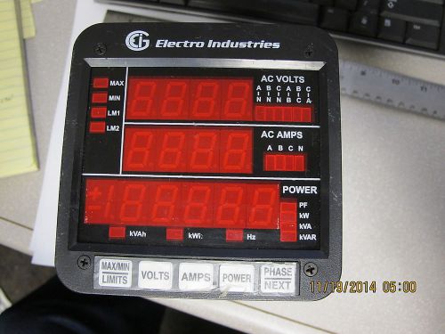 ELECTRO INDUSTRIES DMMS300-3E MULTI FUNCTION POWER METER
