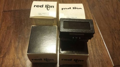 4 ea red lion cub4cl20-current loop indicator w/ red negative backlighting for sale