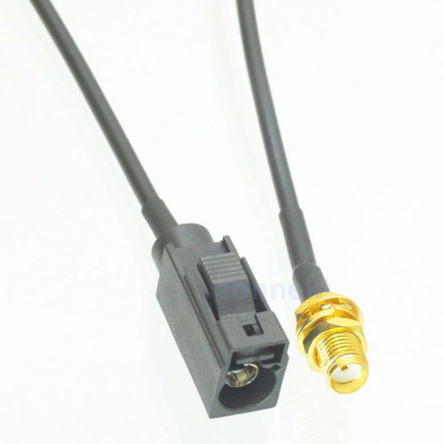 Fakra smb a 9005 female jack to sma female 6&#034; rg174 pigtail cable analog radio for sale
