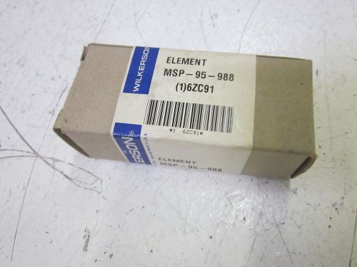 WILKERSON MSP-95-988 FILTER ELEMENT *NEW IN A BOX*