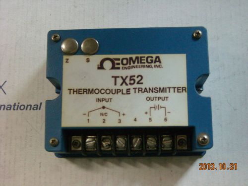 OMEGA TX52 THERMOCOUPLER TRANSMITTER *USED*