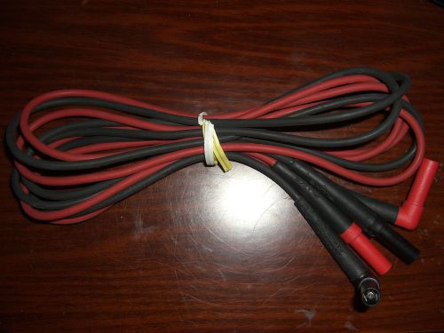 Fluke tl224 suregrip insulated test lead set**tested** free shipping to the us! for sale