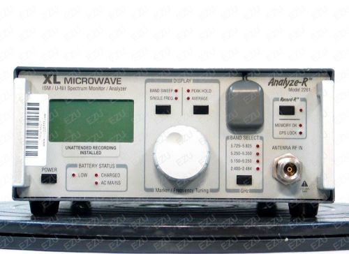 Xl microwave 2261 ism/ u-nii spectrum monitor/ analyzer for sale