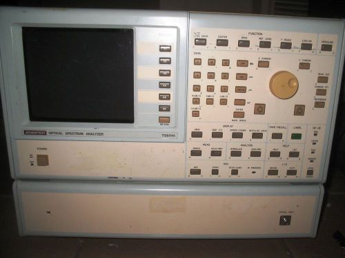 ADVANTEST TQ8345 OPTICAL SPECTRUM ANALYZER