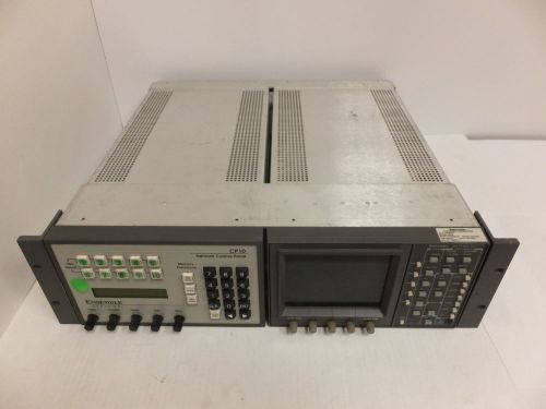 Tektronix WFM 601 Waveform Monitor + Ensemble Designs CP10 Network Control Panel