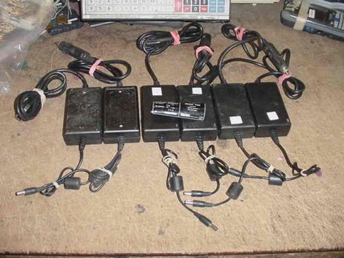 Four cl-6 trilithic model two vehicle power supplies w/two for parts/repair. for sale