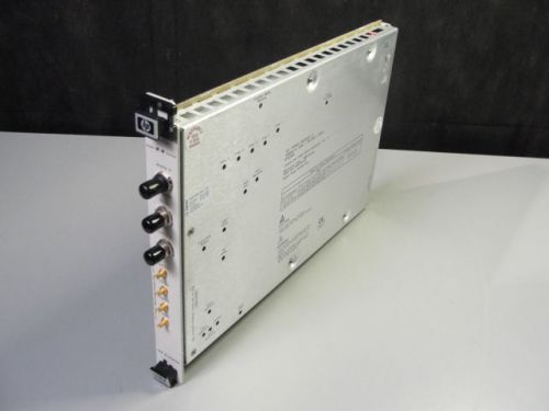 HP Agilent E1430A VXI Digitizer Module - 75000 C Series Plug-in, 4MHz to 0.24Hz