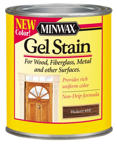 Minwax 66100 gel stain, hickory - 1 quart for sale