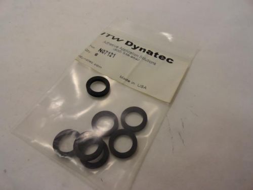 137563 New-No Box, Dynatec N07121 Bag-6 RING,SEAL,SQ,-111,VITON