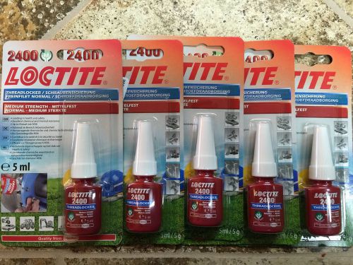loctite 2400 lot of 5 tubes
