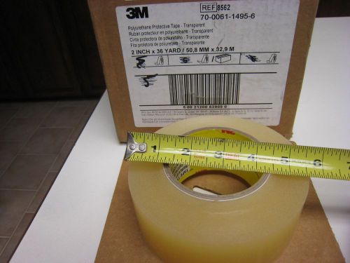 3M Polyurethane Protective Tape 8562  Transparent   2&#034; x 36  yards USA