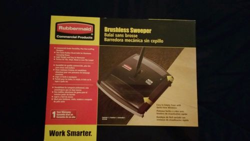 Rubbermaid brushless sweeper