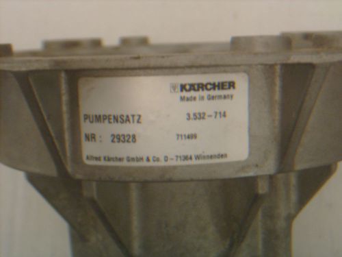 Karcher Pump part # 3.532-714 *NEW* *NOS*
