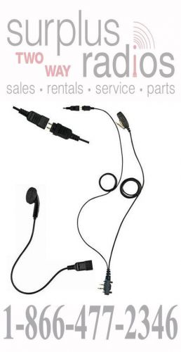 Otto 2 wire quick release earbud headset icom f3031s f4031s f3011 f4011 f3101d for sale