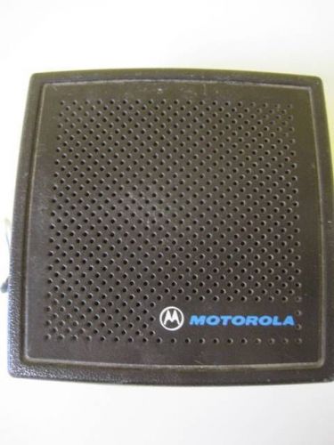 Motorola HSN4018B 13W External Mobile Speaker w/2-Pin Molex Connecter Used