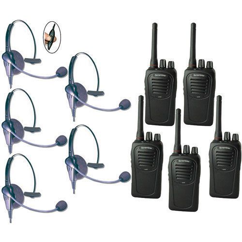 Sc-1000 radio  eartec 5-user two-way radio system eclipse inline ecsc5000il for sale