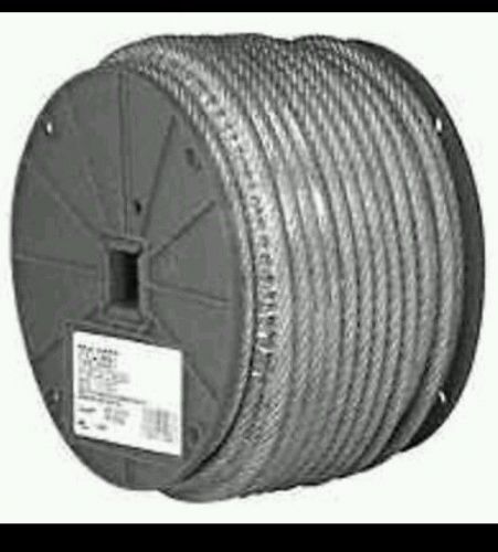 1/8In Uncoated Cable 500Ft CAMPBELL CHAIN Cable-Aircraft 700-0427 020418100284