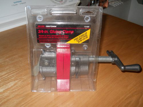 Craftsman 3/4&#034; gluing pipe clamp with stand up pads- # 31600-  new for sale