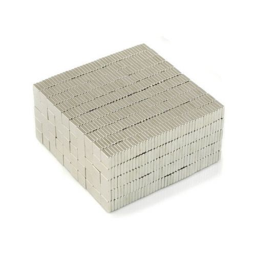2000pcs 5/32&#034; x 5/32&#034; x 1/32&#034; Blocks 4x4x1mm Neodymium Magnets Rare Earth N35