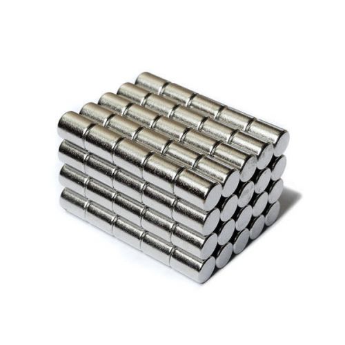 8x10mm Rare Earth Neodymium strong fridge Magnets Fasteners Craft Neodym N35