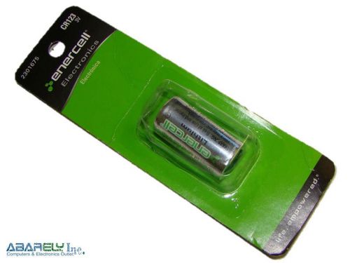 New Enercell 3V/1550mAh CR123 Lithium Photo Battery #2301675