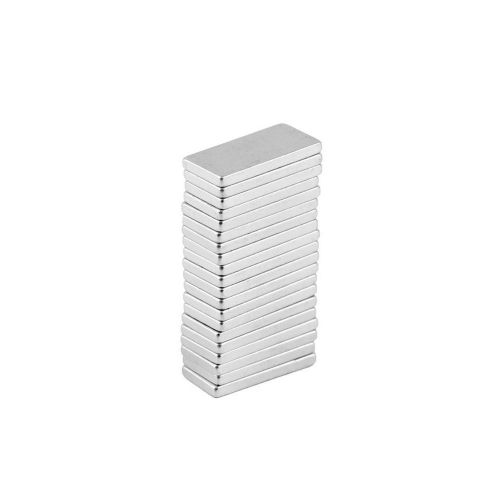 20pcs Super Strong Square Cuboid Block Magnet Rare Earth Neodymium 10x5x1 mm F5